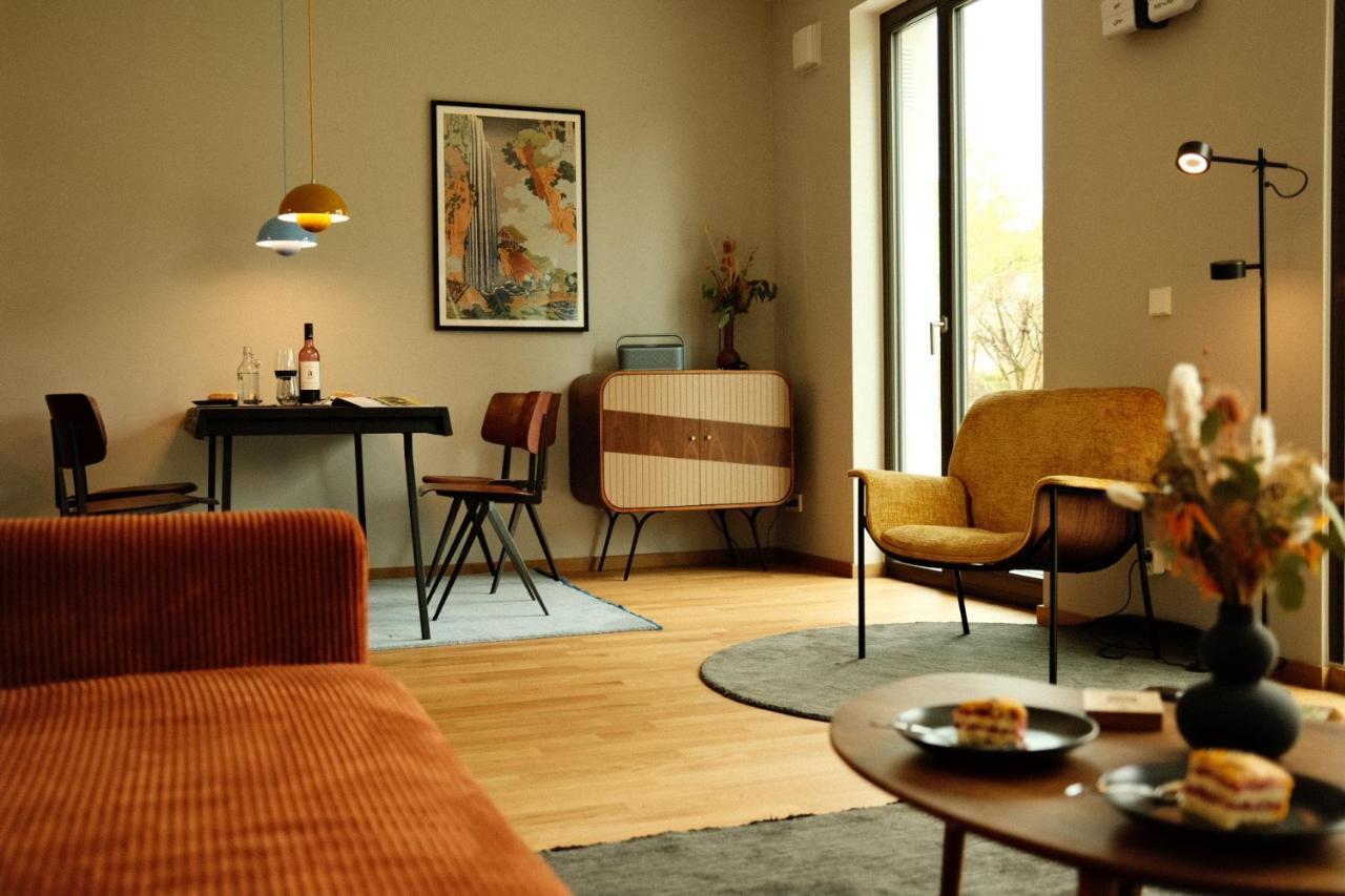 Bluestar Am Storkower Inkl Badesteg Und Gartensauna Appartement