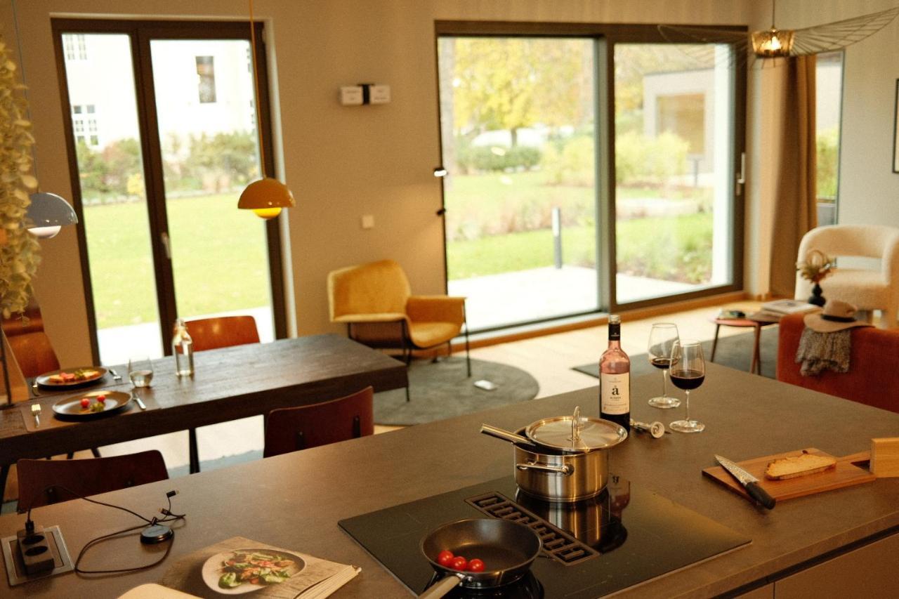 Bluestar Am Storkower Inkl Badesteg Und Gartensauna Appartement